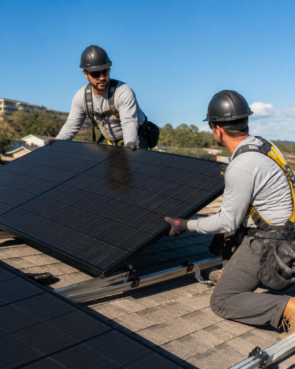 Home solar, engineered per roof